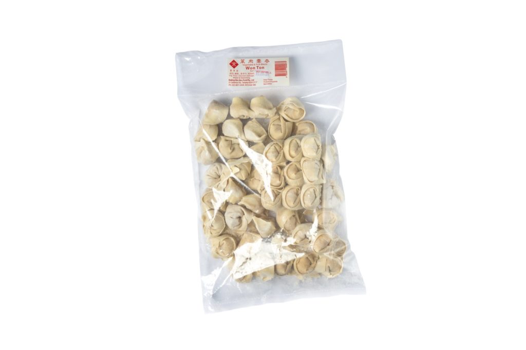 Vegetable Pork Won Ton