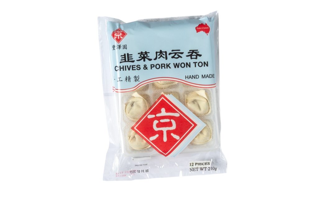 Chives Pork Won Ton